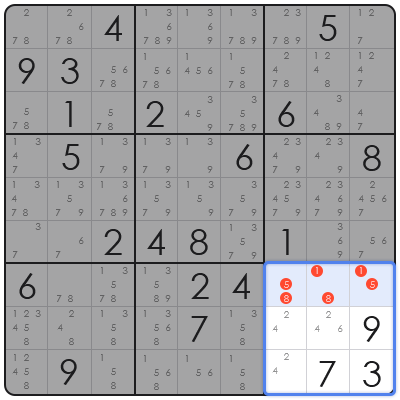sudoku swordfish technique